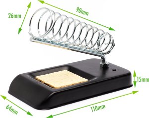 Zestaw Lutownica Techrebal T1-Pro MOCNA 80W + 5x Groty Cyna Akcesoria 13