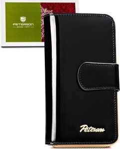 Portfel damski Peterson PTN LJ-76116 czarny 1