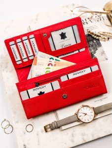 Portfel damski 4U Cavaldi GD27-SFK czerwony 6