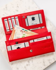 Portfel damski 4U Cavaldi GD27-SFK czerwony 7