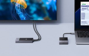 System przekazu sygnału AV Ugreen Bezprzewodowy nadajnik i odbiornik HDMI CM737 1080p 30m 6