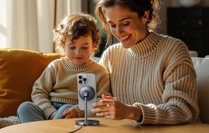 Ładowarka indukcyjna 2w1 Ugreen W710 do Iphone, AirPods 6