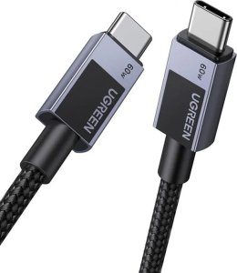 Kabel USB Ugreen USB-C - USB-C 1 m Szary 2