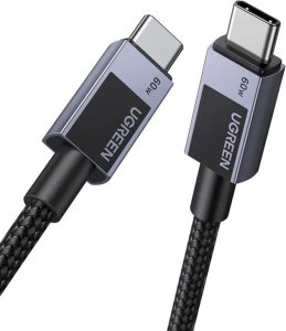 Kabel USB Ugreen USB-C - USB-C 0.5 m Czarno-szary (55764) 2