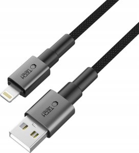 Kabel USB Tech-Protect USB-A - Lightning 0.25 m Szary (5906302361731) 2