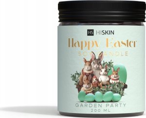 HISKIN_Happy Easter Soy Candle świeca sojowa Garden Party 200ml 1