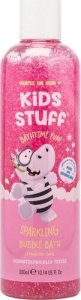 KIDS STUFF_Sparkling Bubble Bath płyn do kąpieli tworzący  połyskującą pianę Pink 300ml 1