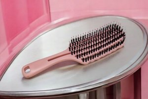 KILLYS_Szczotka do włosów z włosiem dzika Różowa 4