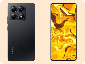 ETUI DO XIAOMI 14T GUMOWE OBUDOWA CZARNE MATOWE SILIKON POKROWIEC   SZKŁO 3