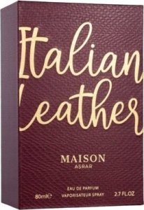 MAISON ASRAR Italian Leather EDP spray 80ml 2