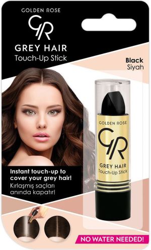 Golden Rose Grey Hair Touch-Up Stick sztyft na odrosty 1 Black 5.2g 1