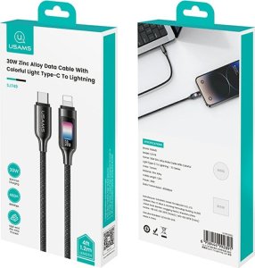 Kabel USB Usams USB-C - Lightning 1.2 m Szary 7