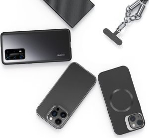 Smycz do telefonu z kablem do ładowania  Usams SJ745 60W USB-C do USB-C 1.2m czarny 3