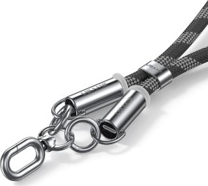 Smycz do telefonu z kablem do ładowania  Usams SJ746 30W USB-C do Lightning 1.2m fioletowy 3