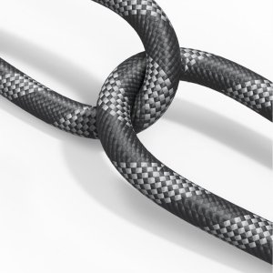 Smycz do telefonu z kablem do ładowania  Usams SJ746 30W USB-C do Lightning 1.2m czarny 4