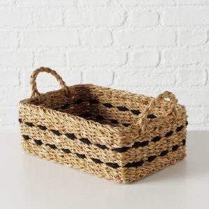 Zestaw koszy plecionych BOKAR, 3 szt. 6