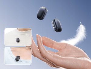 2x Mikrofon Bezprzewodowy 3w1 na USB-C Lightning Mini Jack 3,5mm / ULANZI A30 11