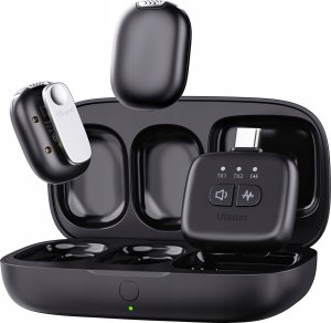 2x Mikrofon Bezprzewodowy 3w1 na USB-C Lightning Mini Jack 3,5mm / ULANZI A30 3