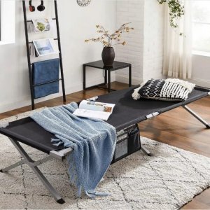 Łóżko turystyczne, polowe, kanadyjka 190 x 62cm składane w pokrowcu AR04CZ 4