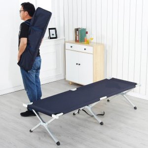 Łóżko turystyczne, polowe, kanadyjka 190 x 62cm składane w pokrowcu AR04CZ 10