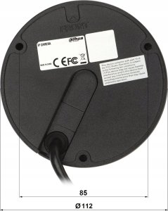Kamera IP Dahua Technology KAMERA WANDALOODPORNA IP IPC-HDBW3849E-AS-IL-0280B-BLACK WizSense Smart Dual Light - 8&nbsp;Mpx 4K UHD 2.8&nbsp;mm DAHUA 4