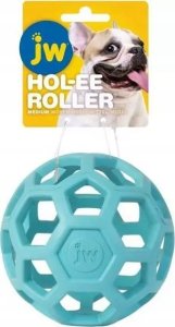JW PIŁKA HOL-EE ROLLER MEDIUM BLUE        11,5cm /12 2