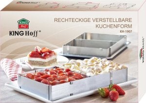 FORMA REGULOWANA RANT DO CIAST TORTÓW KINGHOFF KH-1907 PROSTOKĄTNA 15
