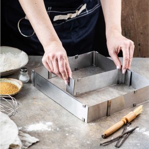 FORMA REGULOWANA RANT DO CIAST TORTÓW KINGHOFF KH-1907 PROSTOKĄTNA 2