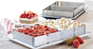 FORMA REGULOWANA RANT DO CIAST TORTÓW KINGHOFF KH-1907 PROSTOKĄTNA 4