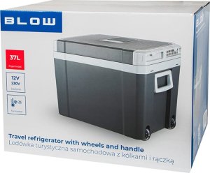 44-213# Lodówka turystyczna samochodowa 37l blow z kółkami 9