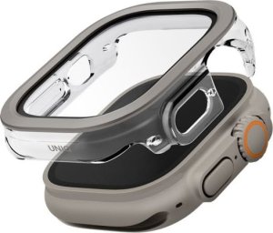 Etui UNIQ Voute do Apple Watch Ultra     49mm szkło hartowane srebrny 7