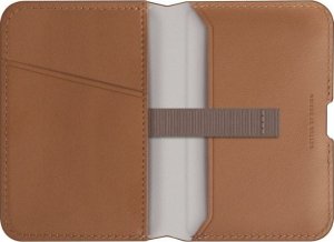 Magnetyczny portfel RFID UNIQ Lyden DS   stojak na telefon karmelowy 9