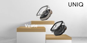 Etui UNIQ Voute do Apple Watch Ultra     49mm szkło hartowane czarny 7