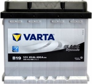 Varta Akumulator 12V 45Ah/400A BLACK DYNAMIC (P+ 1) 207x175x190 B13 - stopka wysokości 10.5 mm (rozruchowy) 17