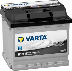 Varta Akumulator 12V 45Ah/400A BLACK DYNAMIC (P+ 1) 207x175x190 B13 - stopka wysokości 10.5 mm (rozruchowy) 2