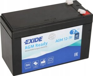 Exit Akumulator AGM EXIDE 12V 7Ah 85A bezobsługowy 150x65x100mm uruchomiony AGM12-7F 3