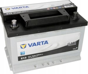 Varta Akumulator 12V 70Ah/640A BLACK DYNAMIC (P+ biegun standardowy) 278x175x190 B13 - stopka o wysokości 10 5 mm 7
