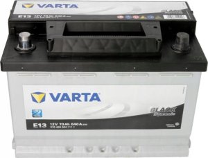 Varta Akumulator 12V 70Ah/640A BLACK DYNAMIC (P+ biegun standardowy) 278x175x190 B13 - stopka o wysokości 10 5 mm 8