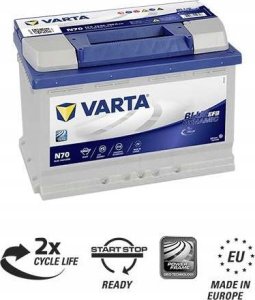 Akumulator VARTA 12V 50Ah/550A BLUE DYNAMIC START&STOP EFB (P+ standardowy) 207x175x190 B13 (efb/rozruchowy) 6