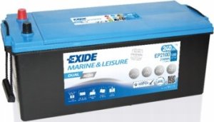 Akumulator 12V 240Ah/1200A DUAL AGM MARINE/RV (L+ Biegun standardowy) 518x279x240 B0 (AGM) 1