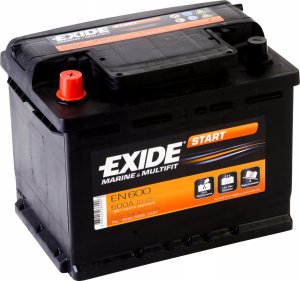 Akumulator EXIDE 12V 62Ah/540A MARINE/RV START (P+ biegun standardowy) 242x175x190 B0 (rozruchowy) 1