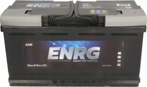 Akumulator ENRG 12V 95Ah/810A START&STOP AGM (P+ biegun standardowy) 353x175x190 B13 - stopka o wysokości 10,5 mm (agm/rozruchowy) 2