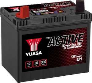 Akumulator Kwasowy/Rozruchowy YUASA 12V 30Ah 330A L+ Bezobsługowy 194x126x183mm Uruchomiony U1 GY20982 pasuje do: ARCTIC CAT PROWLER HARLEY DAVIDSON FL POLARIS RANGER 500-1584 1997-2012 1