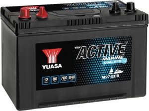 Akumulator YUASA 12V 90Ah/700A DUAL EFB (L+ standardowy) 304x173x225 B01 (efb) 1