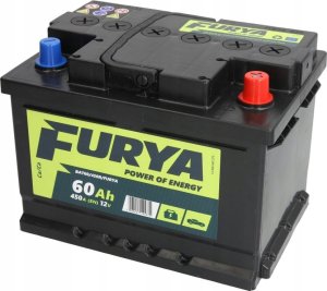 Akumulator FURYA 12V 60Ah/450A (P+ biegun standardowy) 242x175x175 B13 - stopka o wysokości 10,5 mm (rozruchowy) 1