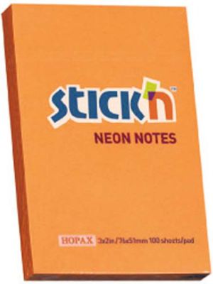 Stickn NOTES SAMOP.STICK N 76X51MM POMA.NEON. - 21160 1