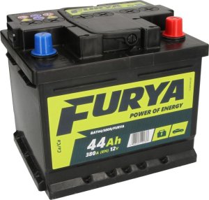 Akumulator FURYA 12V 44Ah/380A (P+ biegun standardowy) 207x175x175 B13 - stopka o wysokości 10.5 mm (rozruchowy) 3