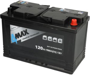 Akumulator 12V 120Ah/950A (P+ Biegun standardowy) 348x175x234 B03 (Rozruchowy) 1
