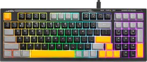 Marvo K638A, klawiatura US, do gry, przewodowa (USB), czarna, pod�wietlenie 1
