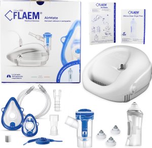 FLAEM AIRMATE z Rhino Clear Ergo Plus, Inhalator na katar i kaszel, dla dzieci i dorosłych 4